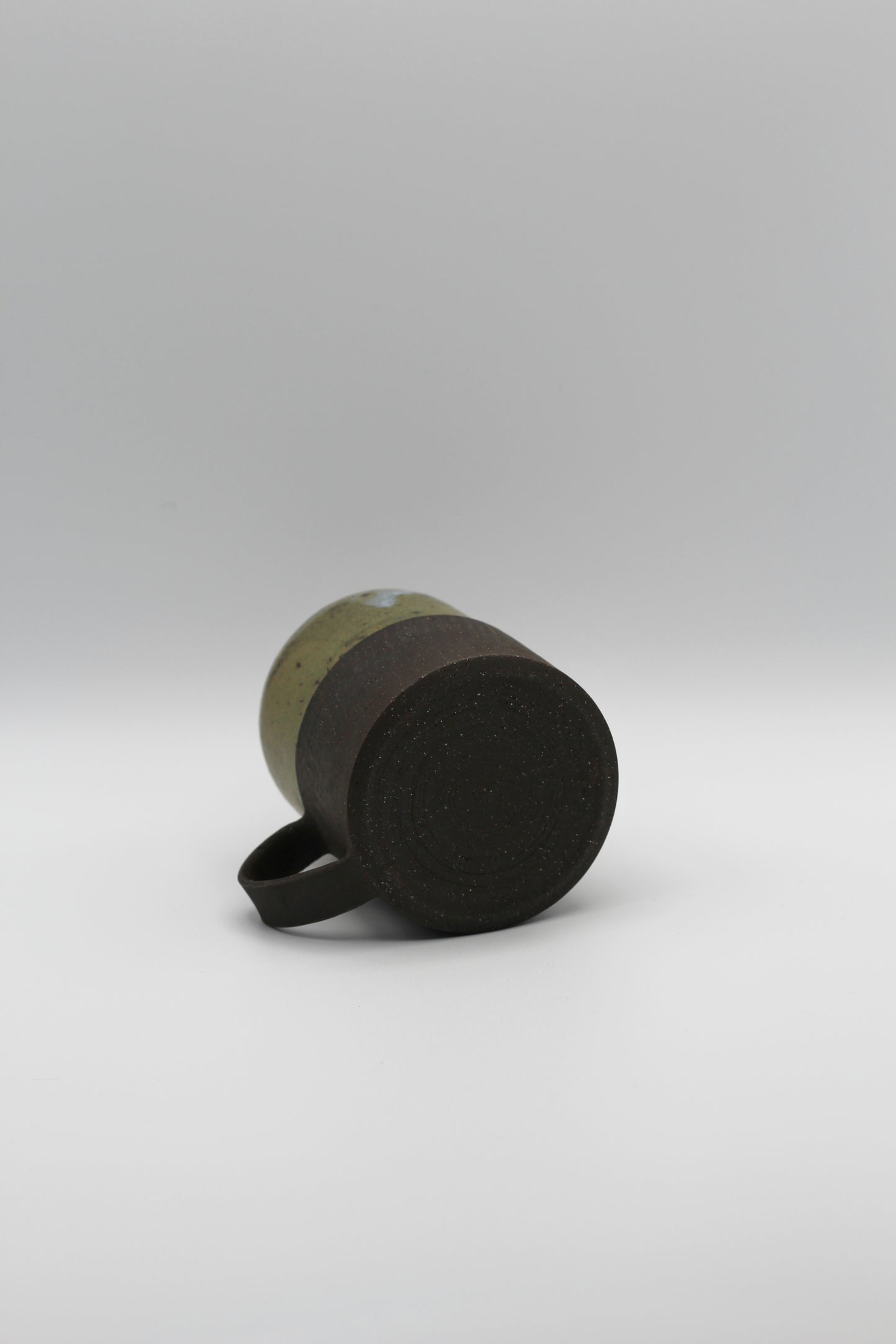 Stepped Mug | Moss Green, Black