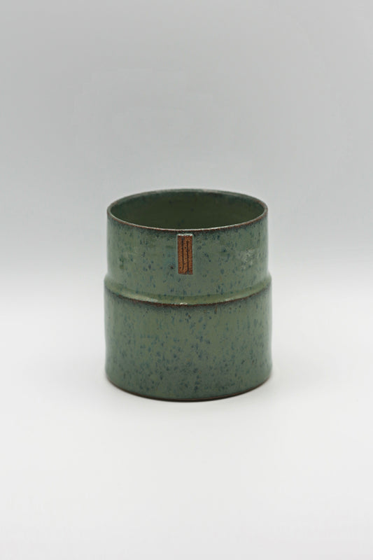 Large Stepped Mug | Rutile Teal