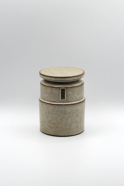 Stepped Lidded Jar | Studio White