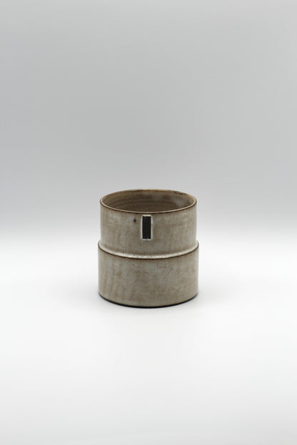 Stepped Cup | Studio White