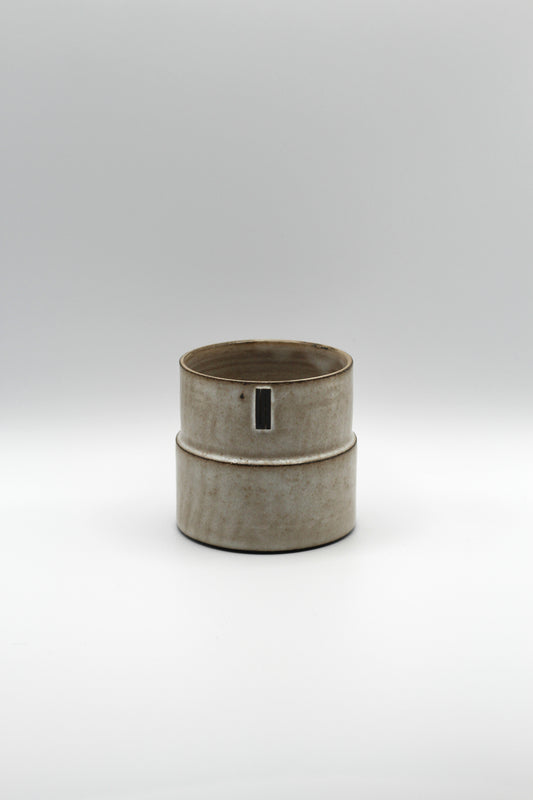 Stepped Cup | Studio White