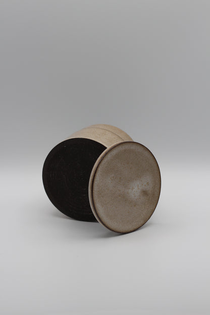 Stepped Lidded Jar | Studio White
