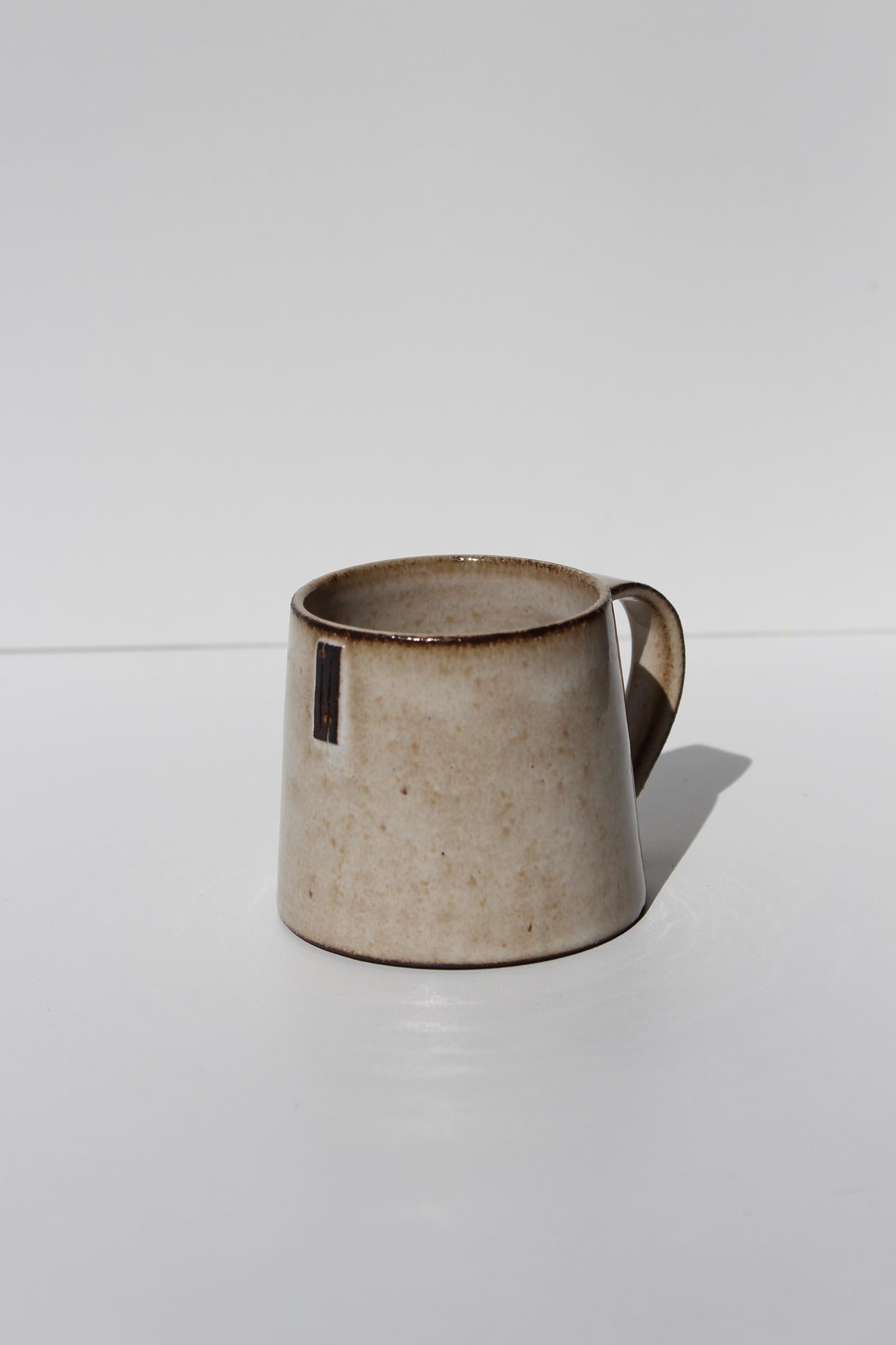 Small Flared Mug | White