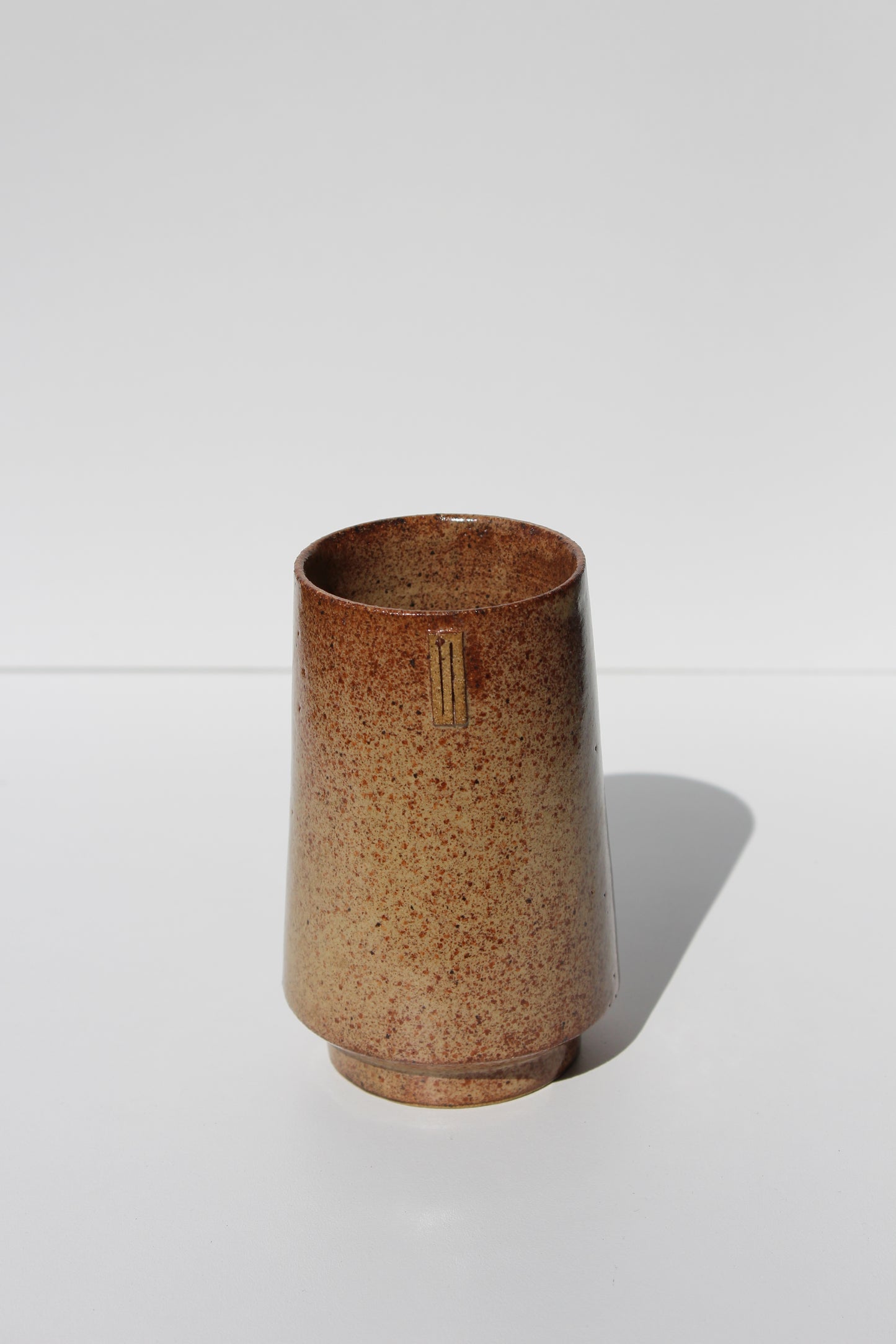 Flared Tumbler | Honey Brown