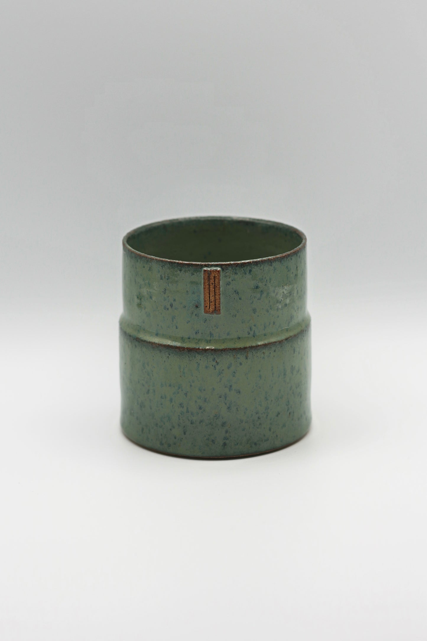 Large Stepped Mug | Rutile Teal