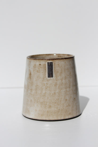 Medium Flared Mug | Cream