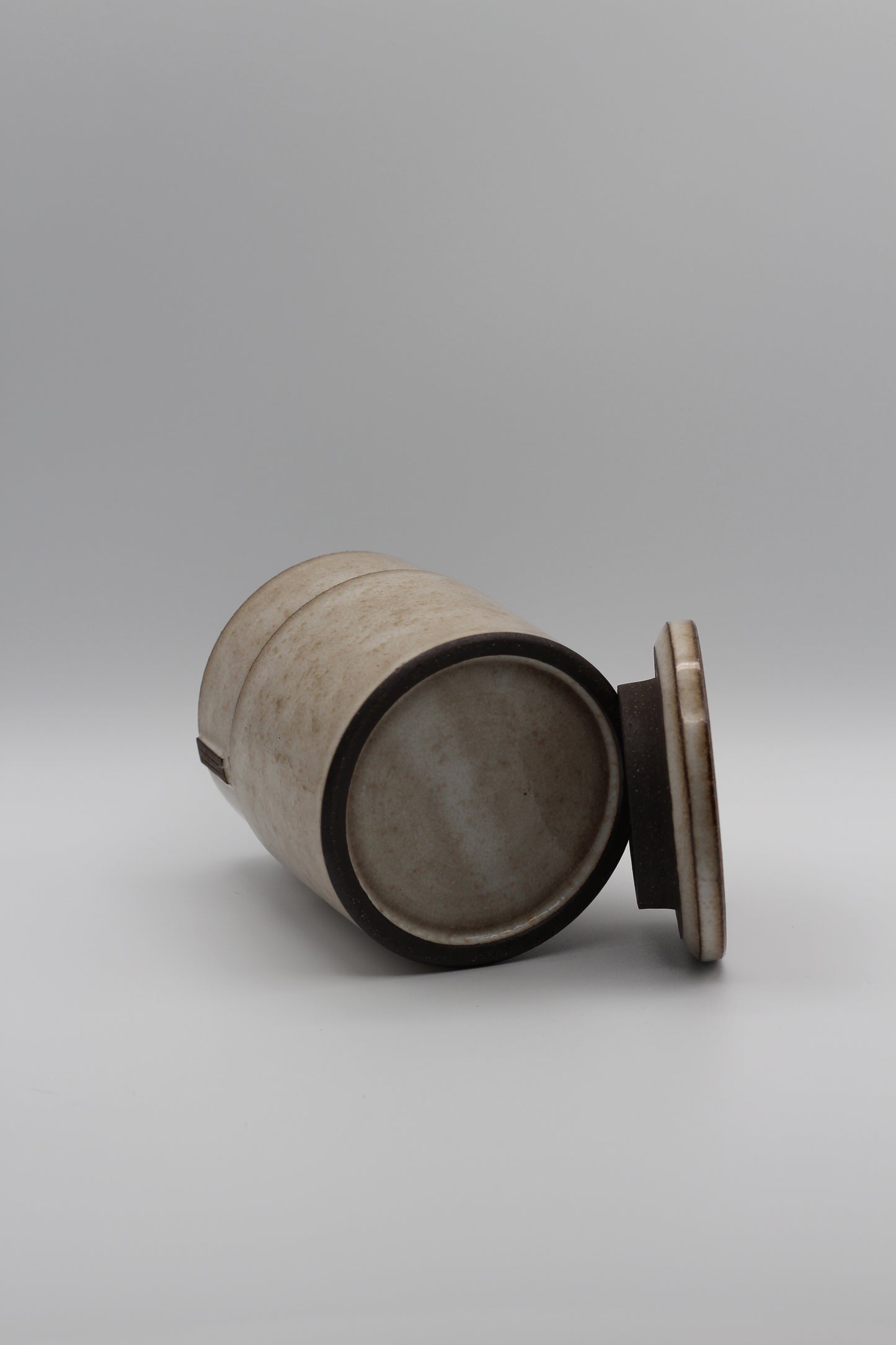 Stepped Lidded Jar | Studio White