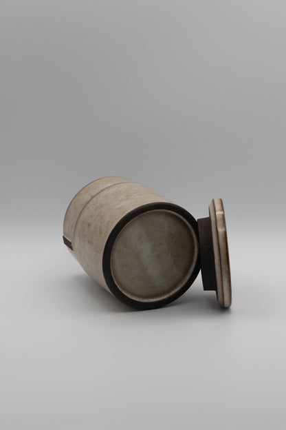 Stepped Lidded Jar | Studio White