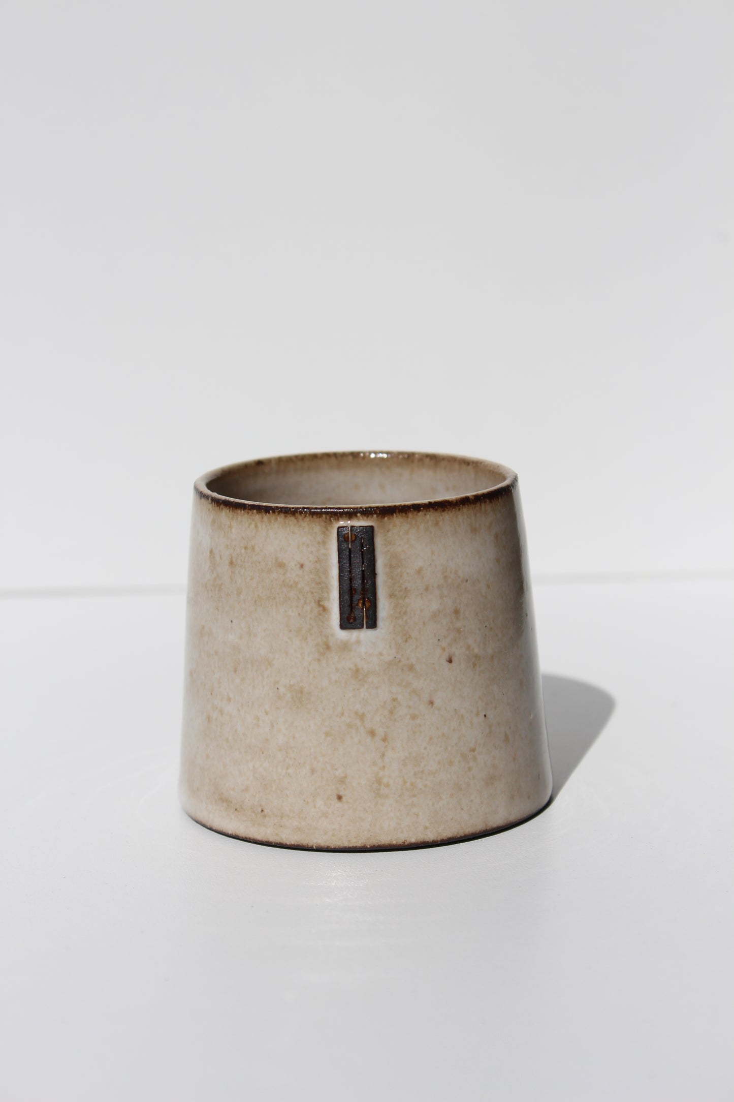 Small Flared Mug | White