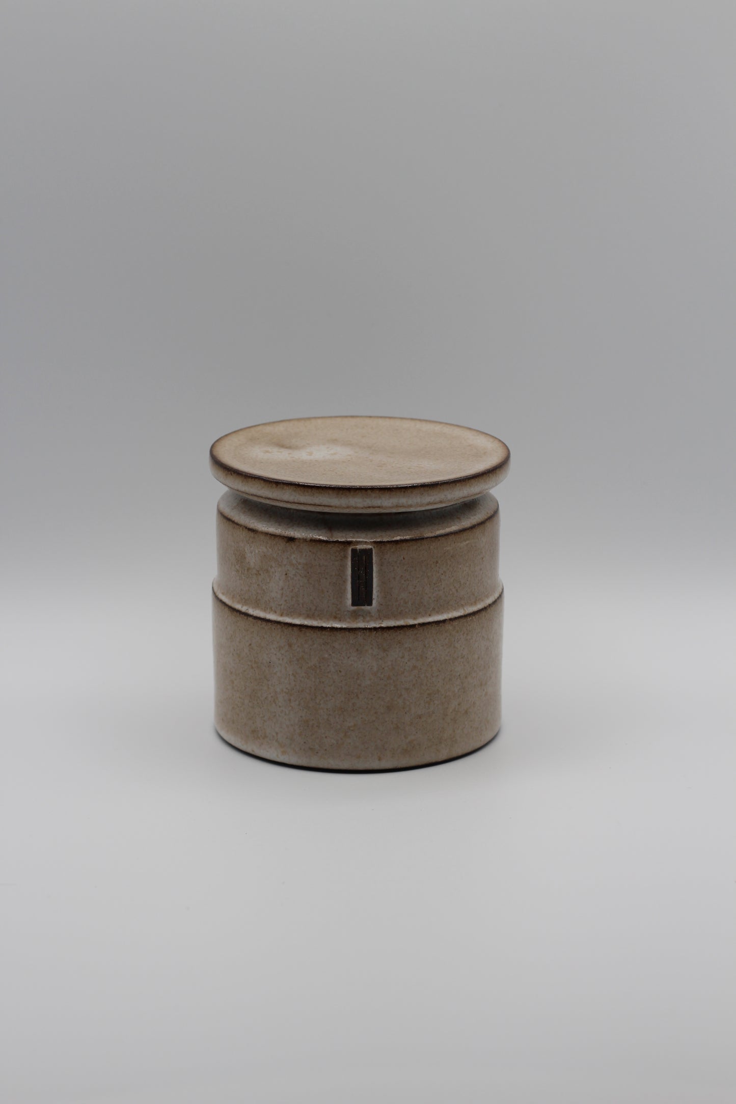 Stepped Lidded Jar | Studio White