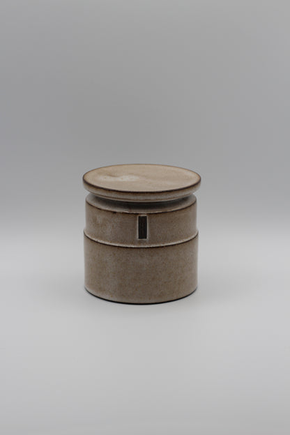 Stepped Lidded Jar | Studio White