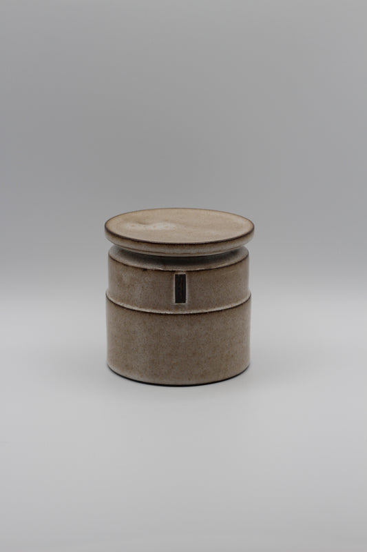Stepped Lidded Jar | Studio White